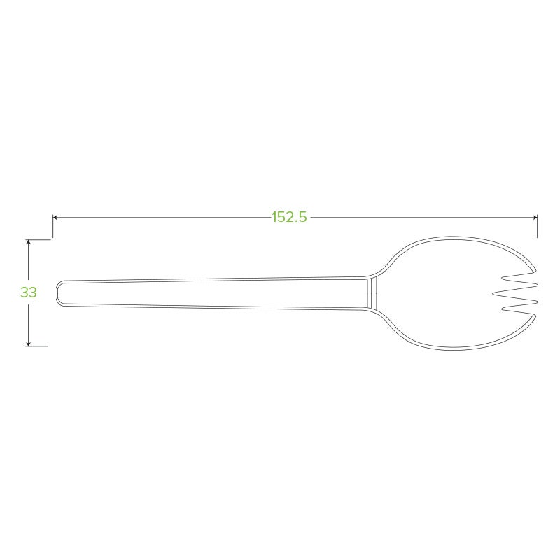 6" PLA Spork