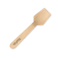 wood ice cream spoon|wood ice cream spoon drawing|hand holding wooden teaspoon eating ice cream