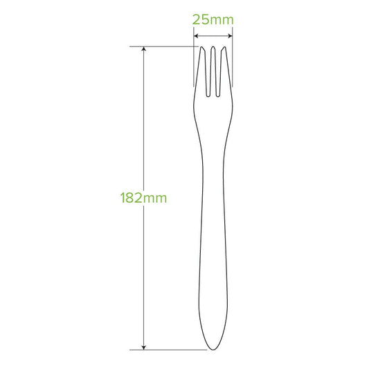 19cm coated wood fork|19cm coated wood fork drawing