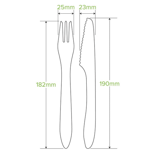 19cm coated knife fork napkin set|19cm coated knife fork napkin set