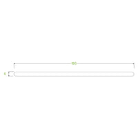 |21cm Wood Chopsticks IW Line Drawing|21cm Wood Chopsticks 