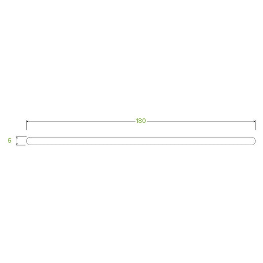 |21cm Wood Chopsticks IW Line Drawing|21cm Wood Chopsticks 
