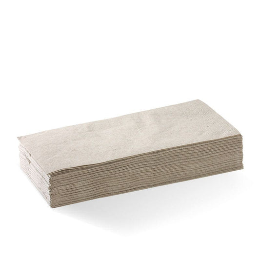 2 Ply 1/8 Fold Natural Dinner BioNapkin|2 Ply 1/8 Fold Natural Dinner BioNapkin Line Drawing