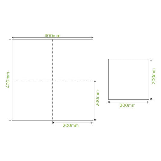 2 Ply 1/4 Fold Natural Corner Embossed Dinner BioNapkin|2 Ply 1/4 Fold Natural Corner Embossed Dinner BioNapkin Line Drawing