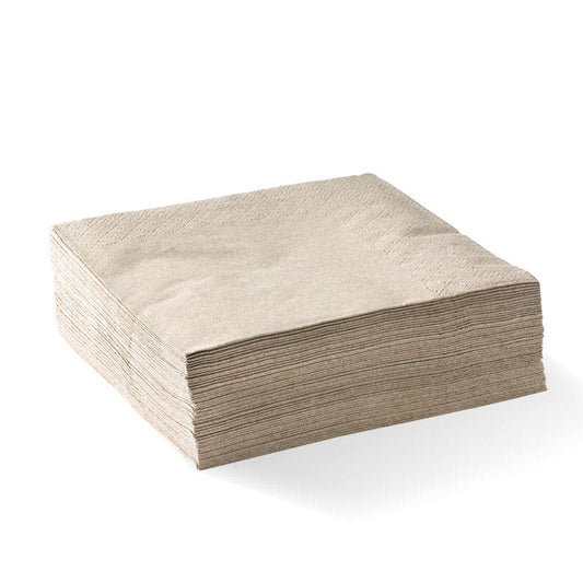 2 Ply 1/4 Fold Natural Corner Embossed Dinner BioNapkin|2 Ply 1/4 Fold Natural Corner Embossed Dinner BioNapkin Line Drawing
