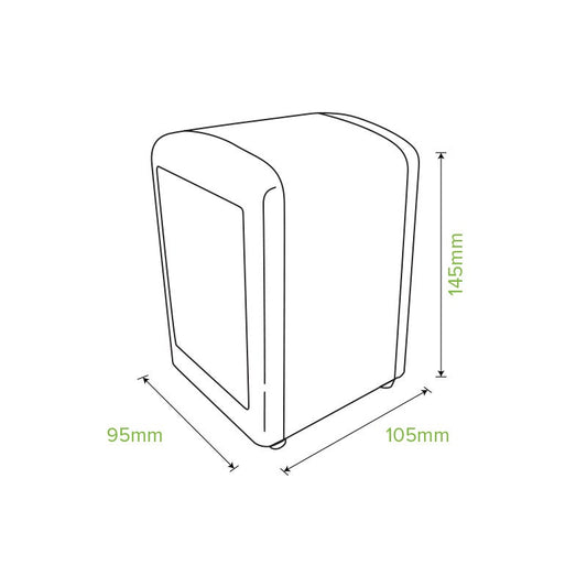 D-Fold/E-Fold Tall/Compact BioDispenser Table Top Individual Unit|D-Fold/E-Fold Tall/Compact BioDispenser Table Top Individual Unit Line Drawing
