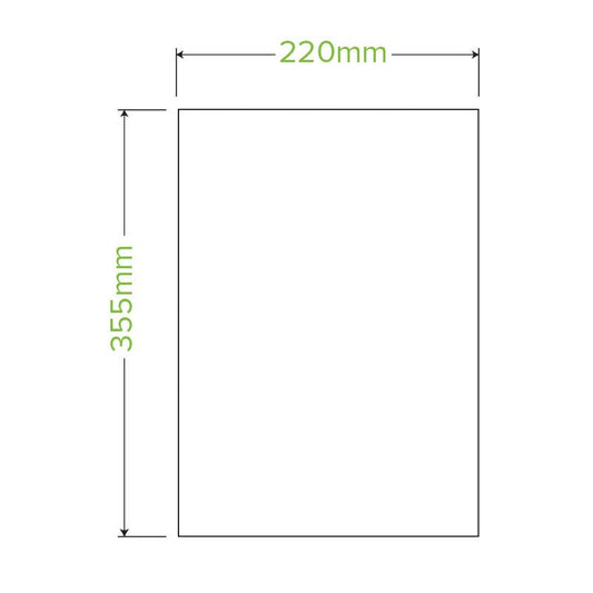 |8L Bioplastic Bin Liner Line Drawing