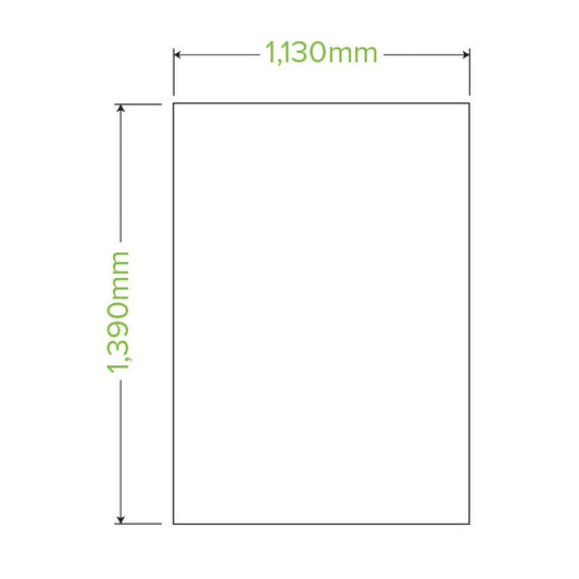 |240L Bioplastic Bin Liner Line Drawing