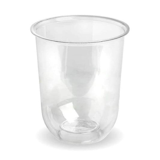 500ml Clear Unbranded U shaped Biocup|500ml Clear Unbranded U shaped Biocup