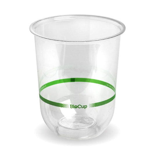 500ml Clear Tumbler BioCup|500ml Clear Tumbler BioCup Line Drawing