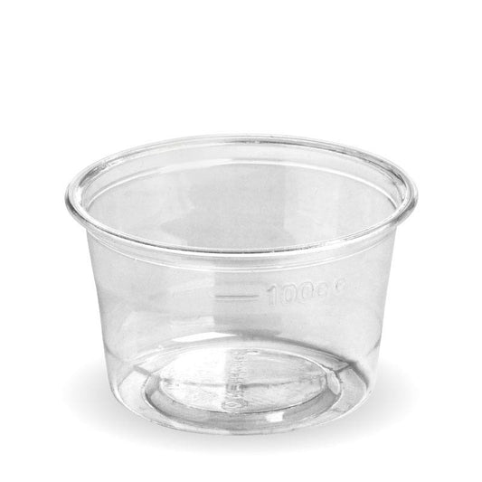 140ml Sauce BioCup|140ml Sauce BioCup Line Drawing