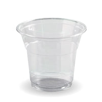 150ml Clear Unbranded BioCup|150ml Clear Unbranded BioCup Line Drawing
