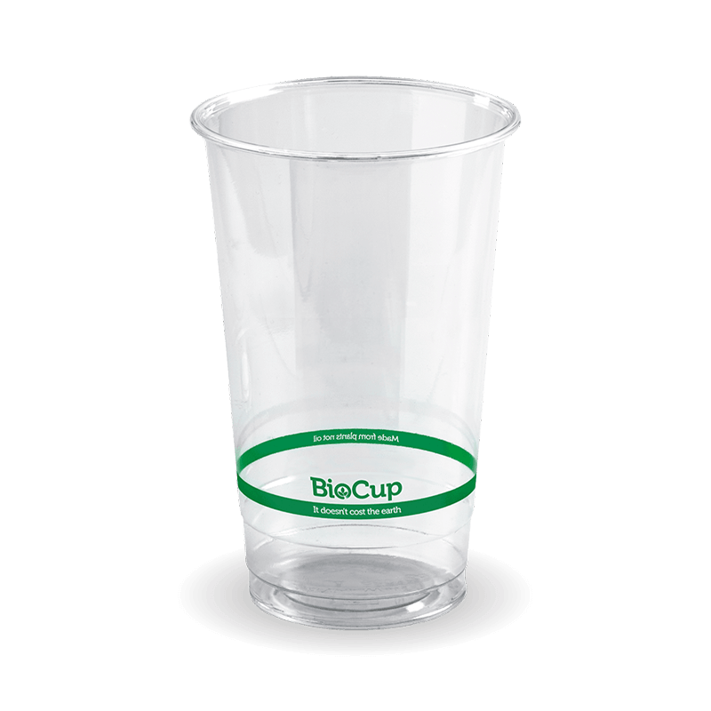 |700ml Clear BioCup Line Drawing