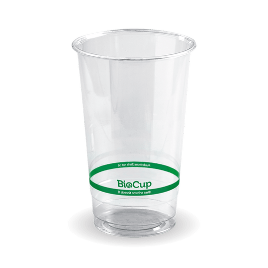 |700ml Clear BioCup Line Drawing