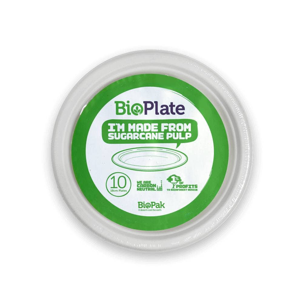 18 cm 7 in Round BioCane Plate - 10 Packs|18 cm 7 in Round BioCane Plate - 10 Packs|18 cm 7 in Round BioCane Plate - 10 Packs|18 cm 7 in Round BioCane Plate - 10 Packs|18 cm 7 in Round BioCane Plate - 10 Packs|18 cm 7 in Round BioCane Plate - 10 Packs|Assorted BioPak sugarcane eco-friendly party plates and tableware on picnic basket